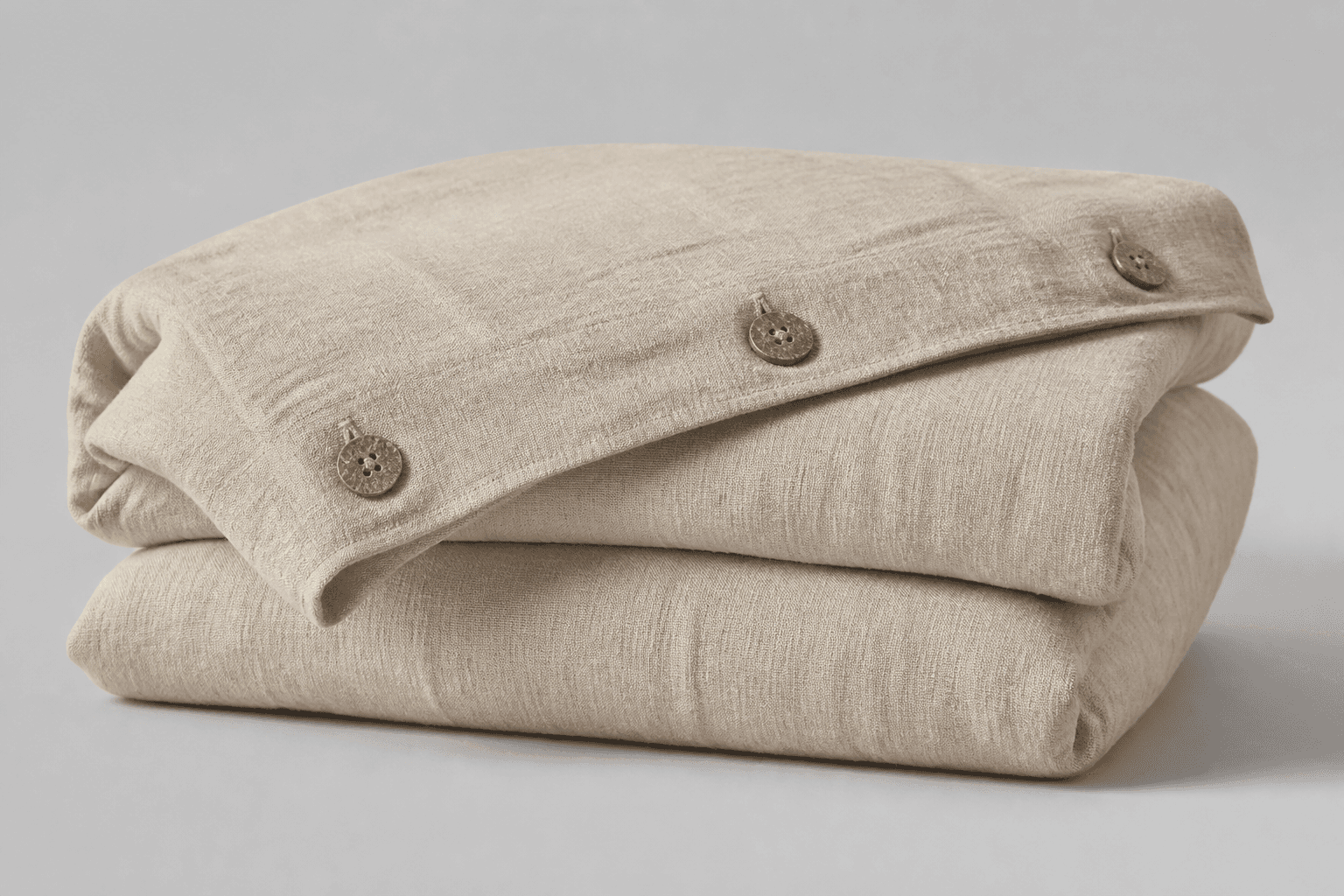 Washed Linen Duvet Cover